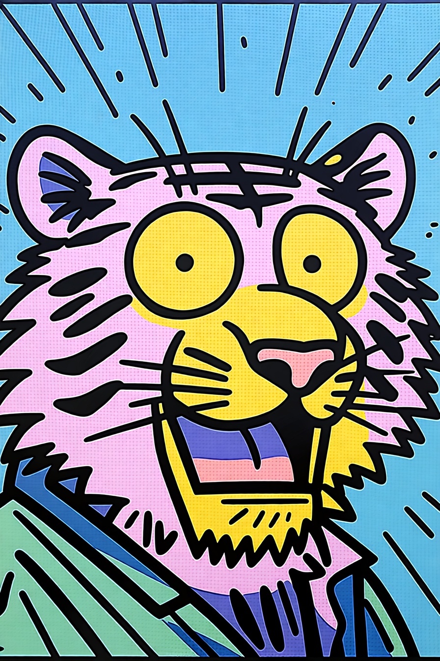 Bold Ink Tiger
