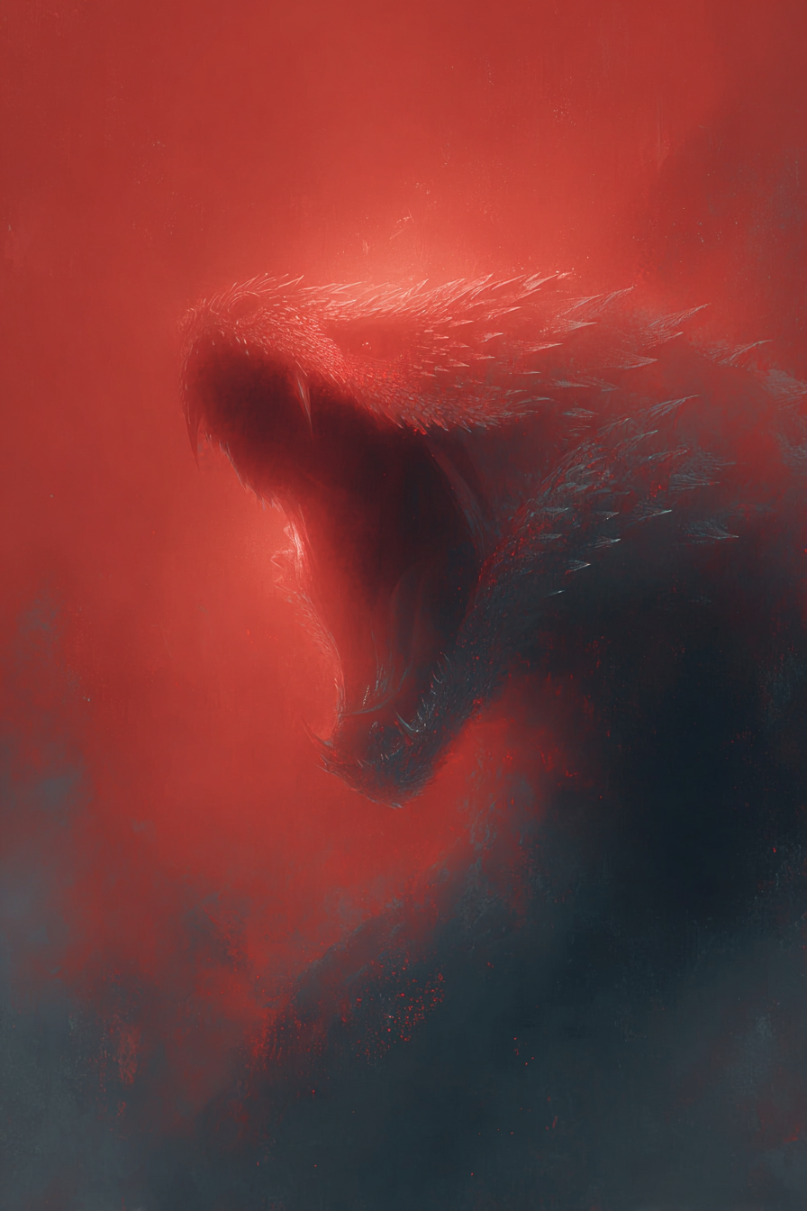 Ancient Spiked Serpent with a Dragon’s Fury