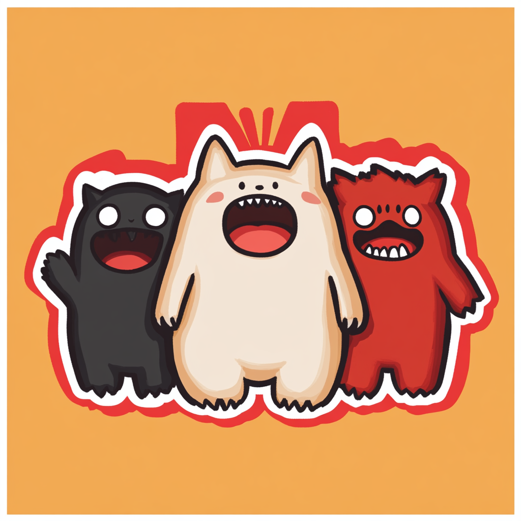 Highly Stylized Monsters