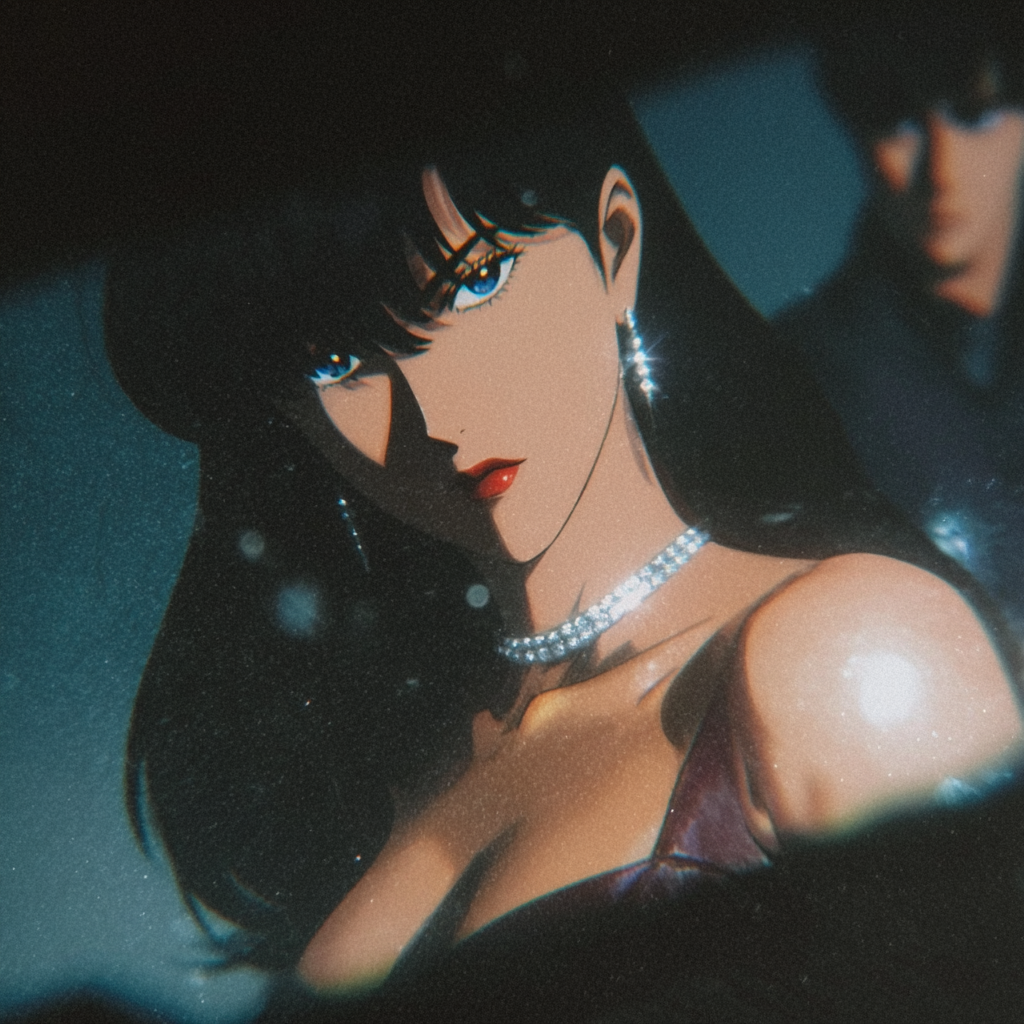 Glamorous Manga Sisters in Jewelry