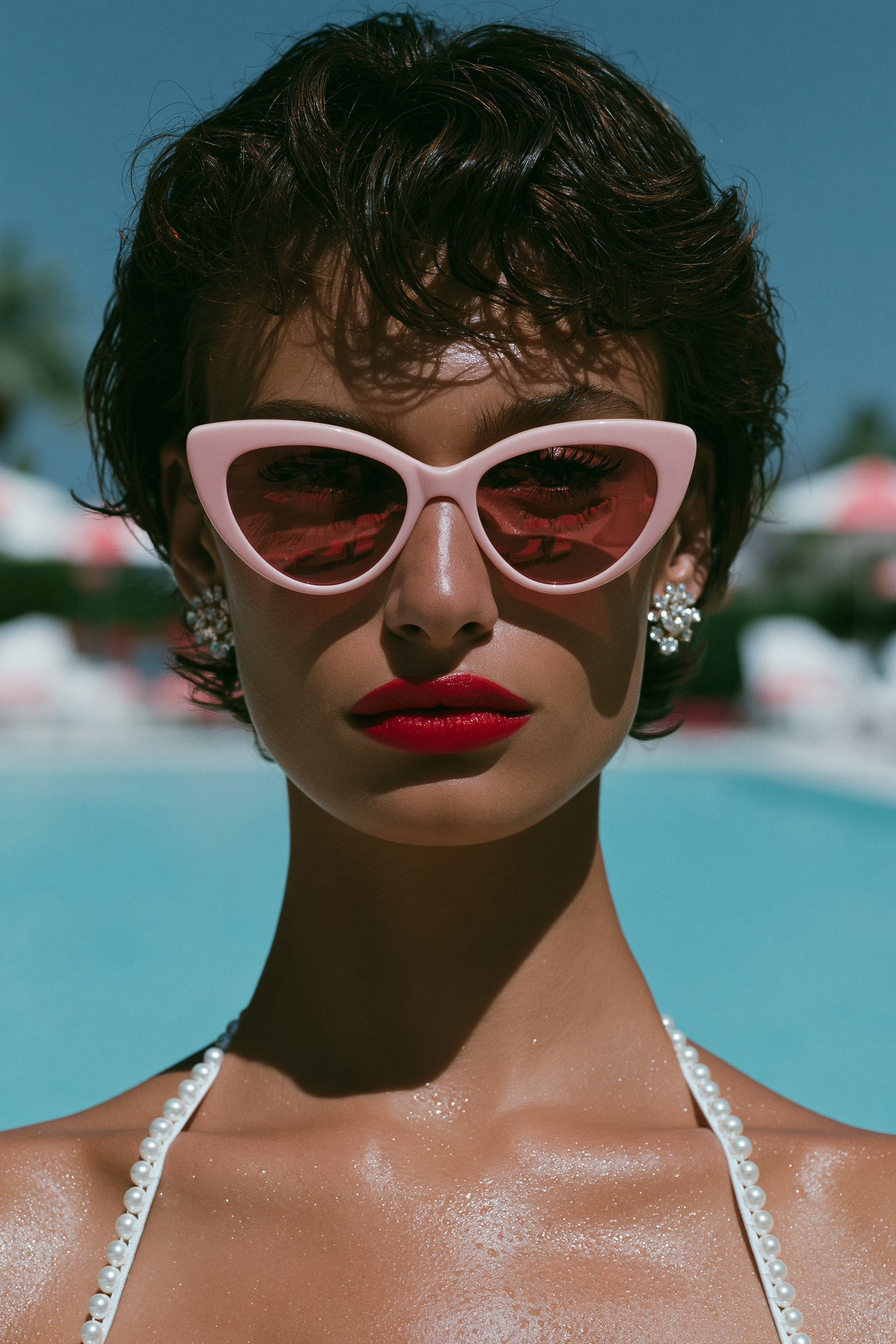 Palm Springs Retro Poolside Glamour