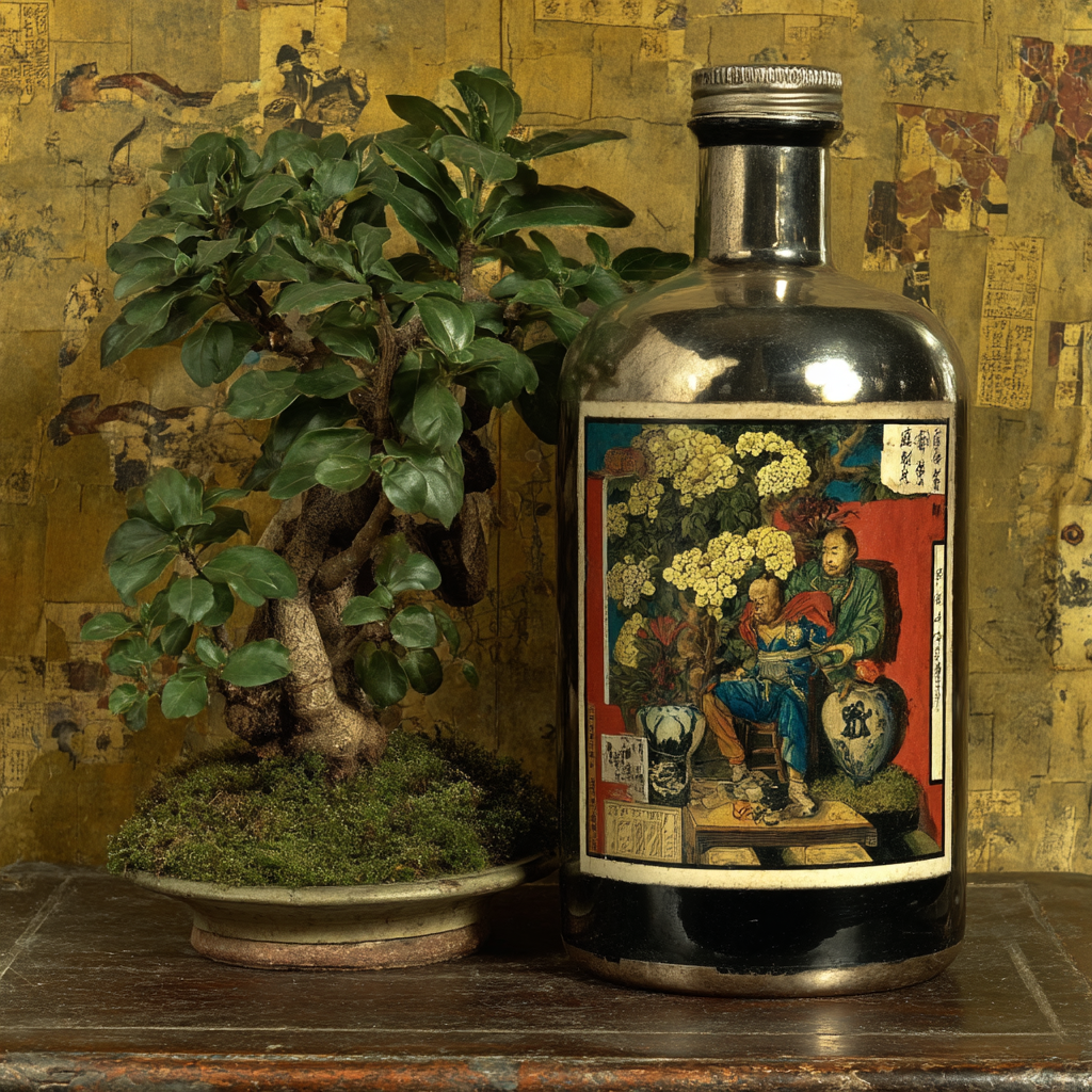 Neo-Chinese Bamboo Still Life