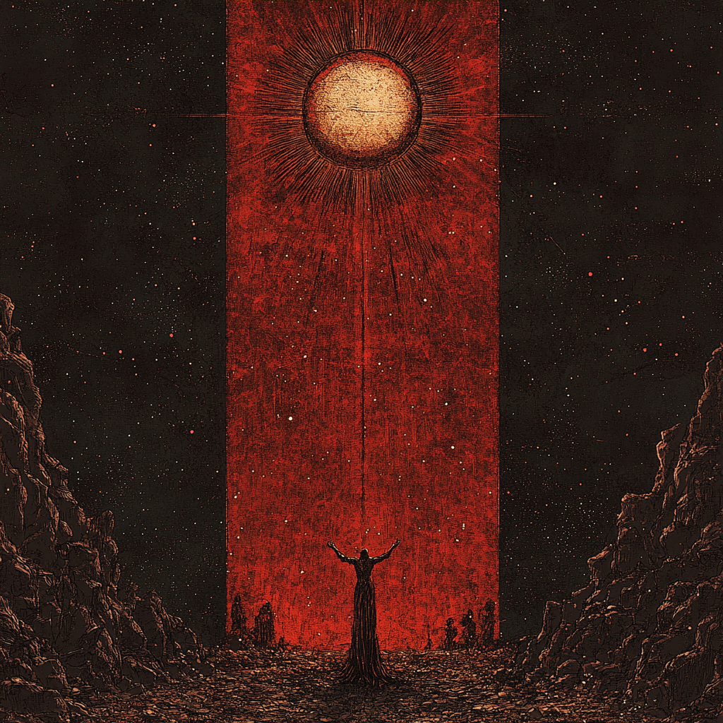 Deep Red Zen Tarot Packaging