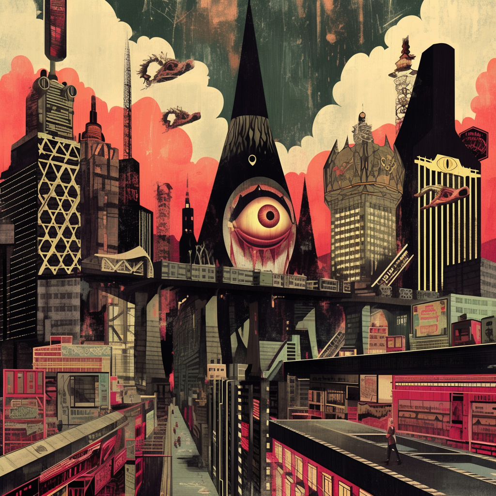 Anime City Style Study