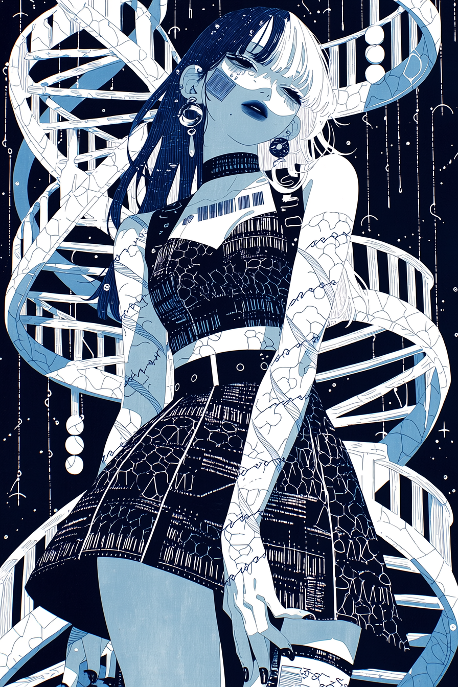 Reconstructed Biotech Girl Manga Cover