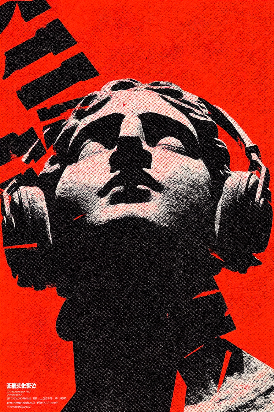 Glitch David Wearing Street Headphones