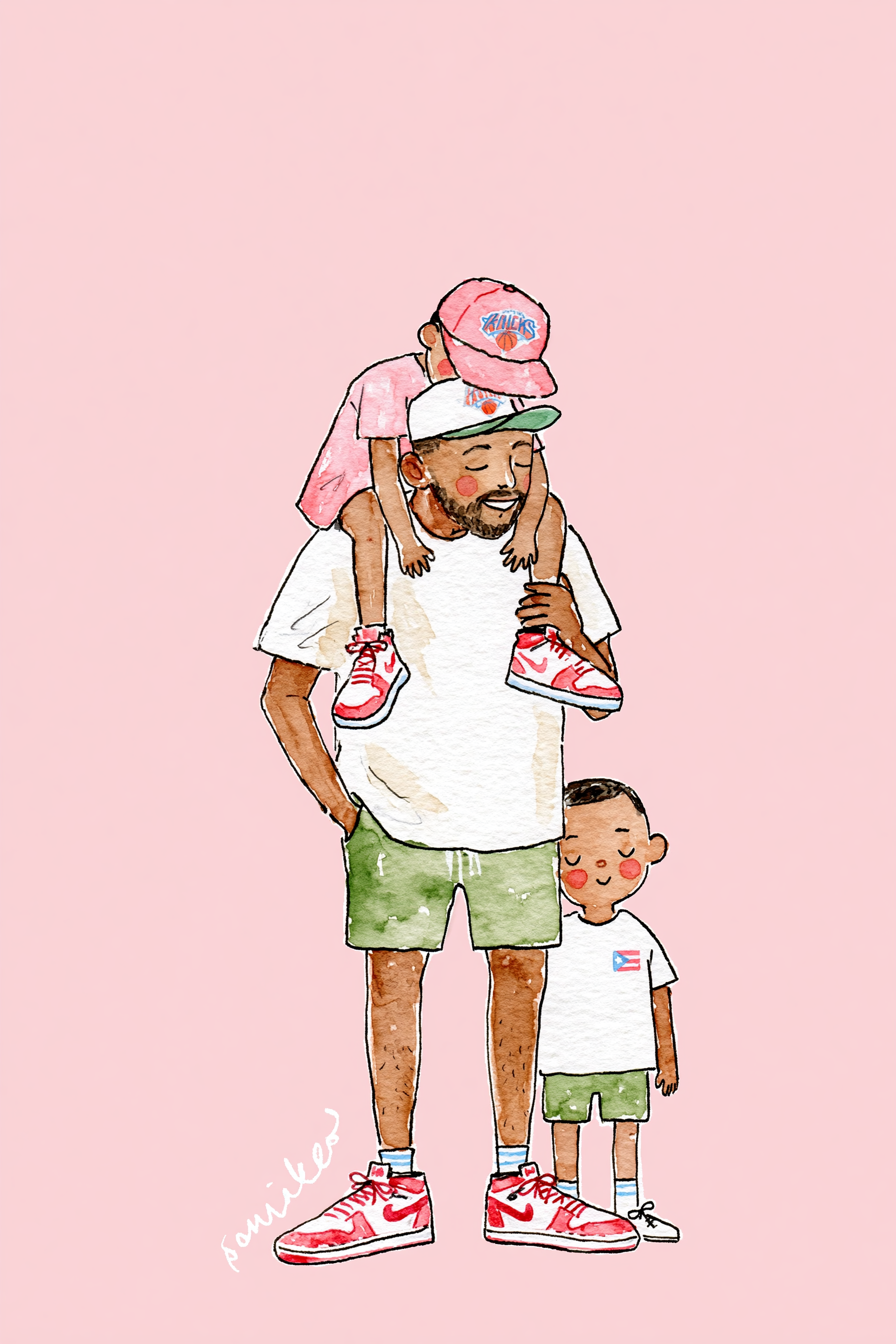 Father’s Day Piggyback Portrait