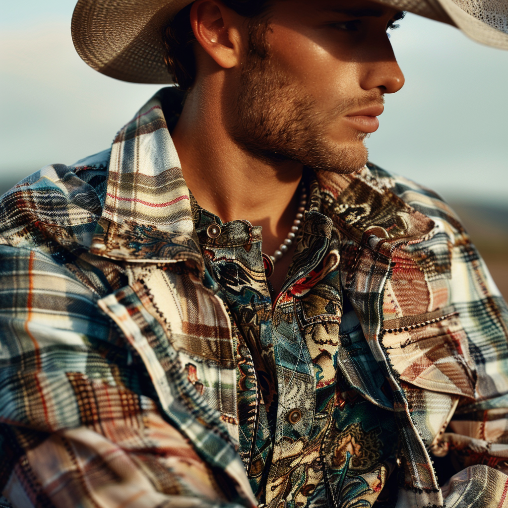 Realistic Cowboy Portrait