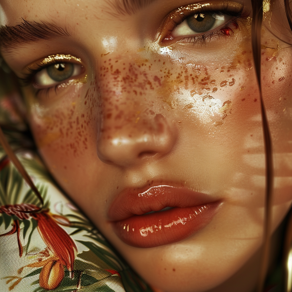 Realistic Portrait of a Girl