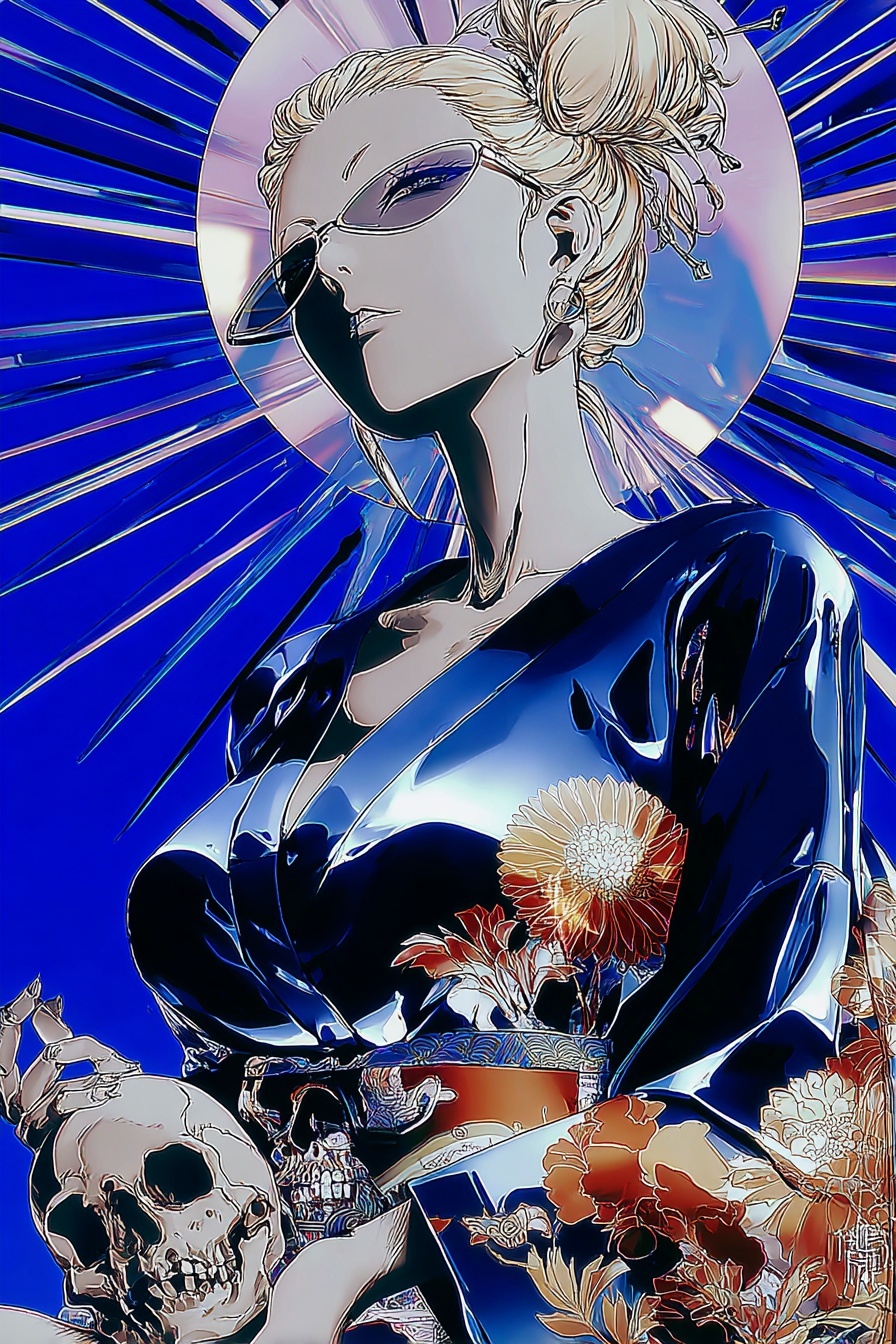 Beautiful Female Death Buddha