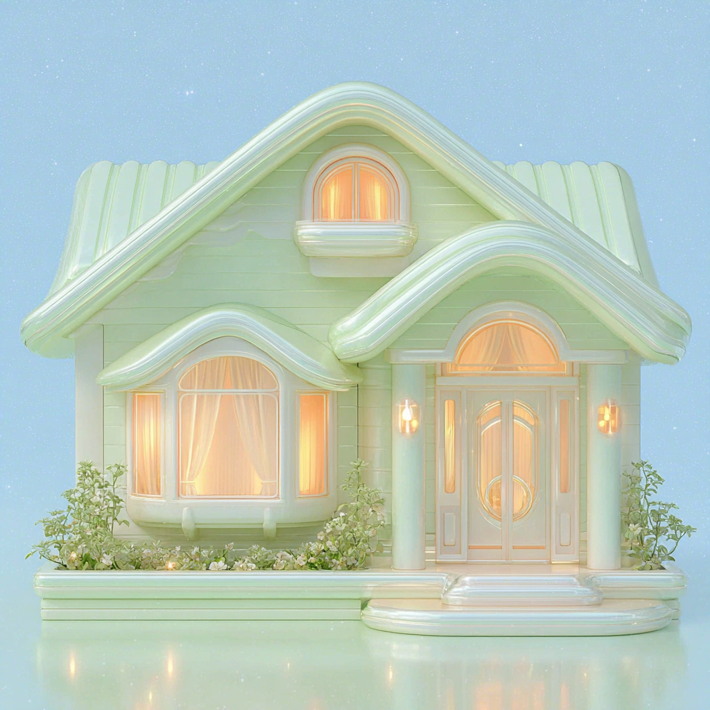 Maison d’enfant en carton 3D