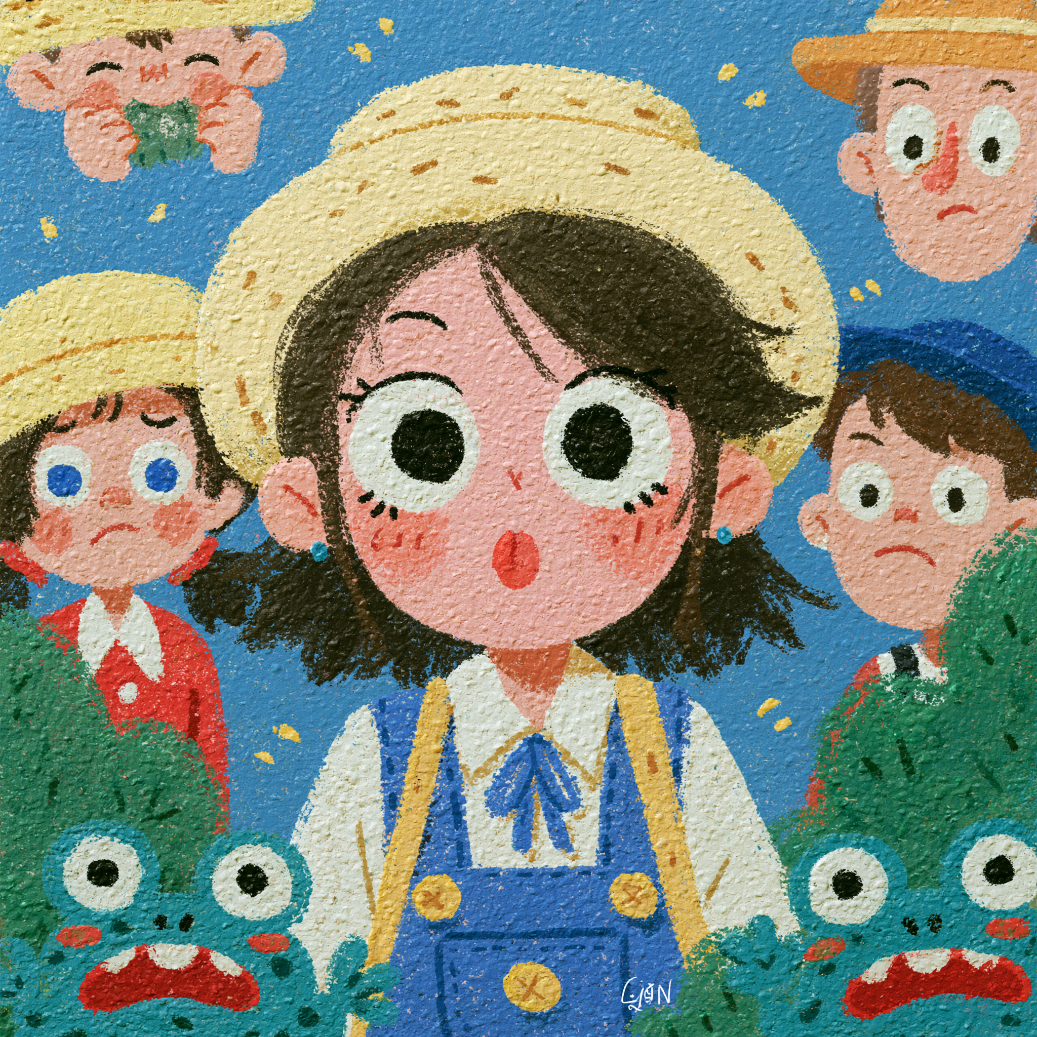 Whimsical Illustration Style Test
