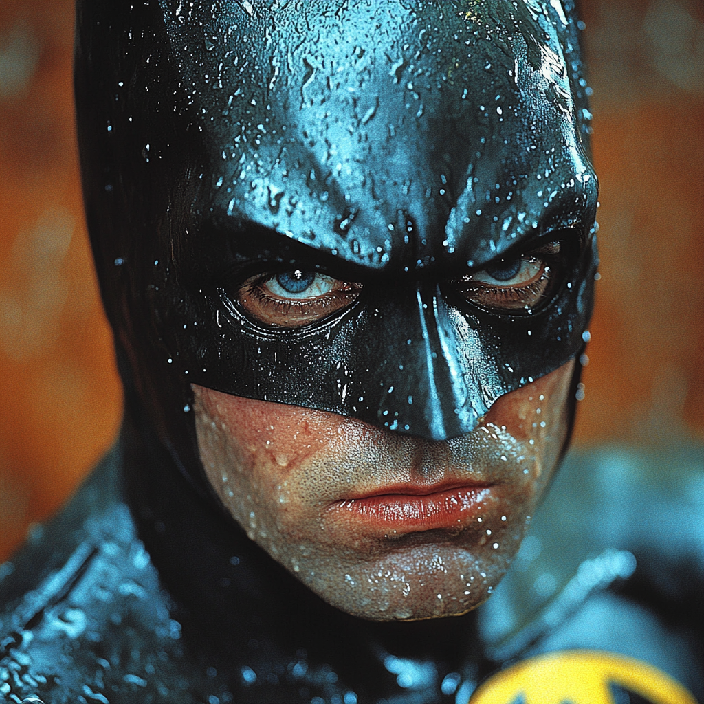 Photorealistic Batman Portrait