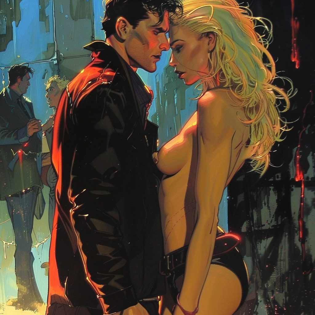 Vampire in Perilous Pulp Comics