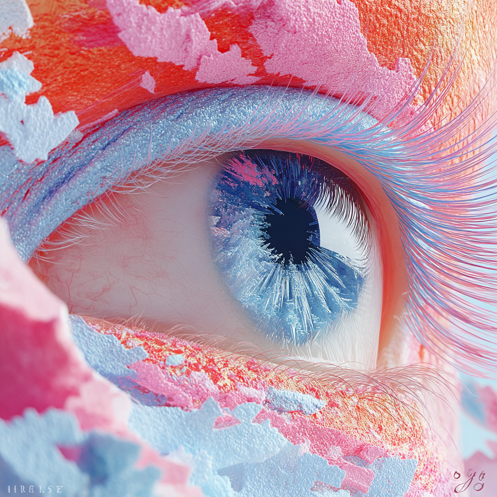 Eye of Ice Crystals
