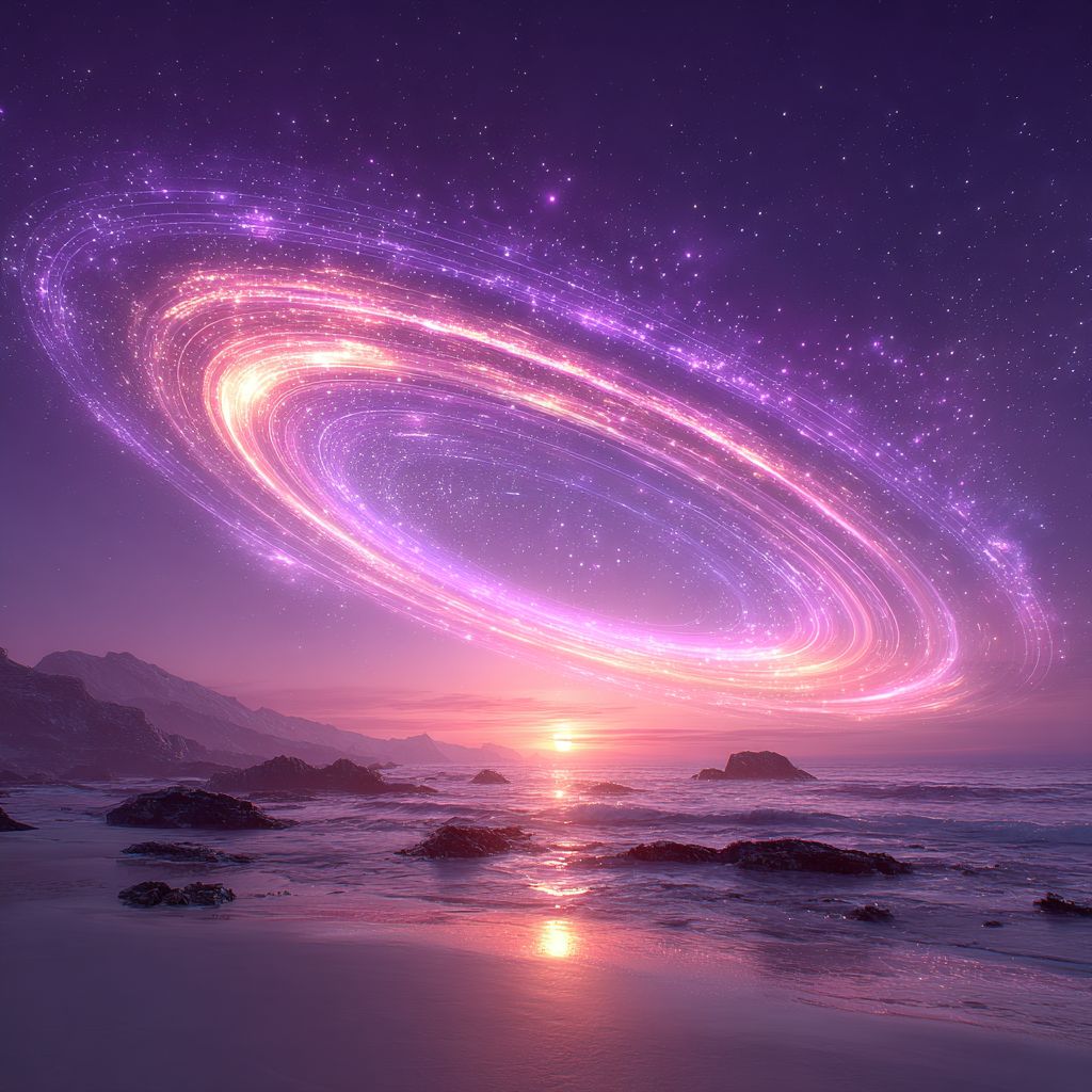 Solar System in Romantic Landscape Photography