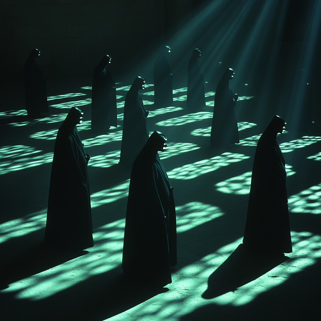 Mamuthones in Heavy Wool and Long Shadows