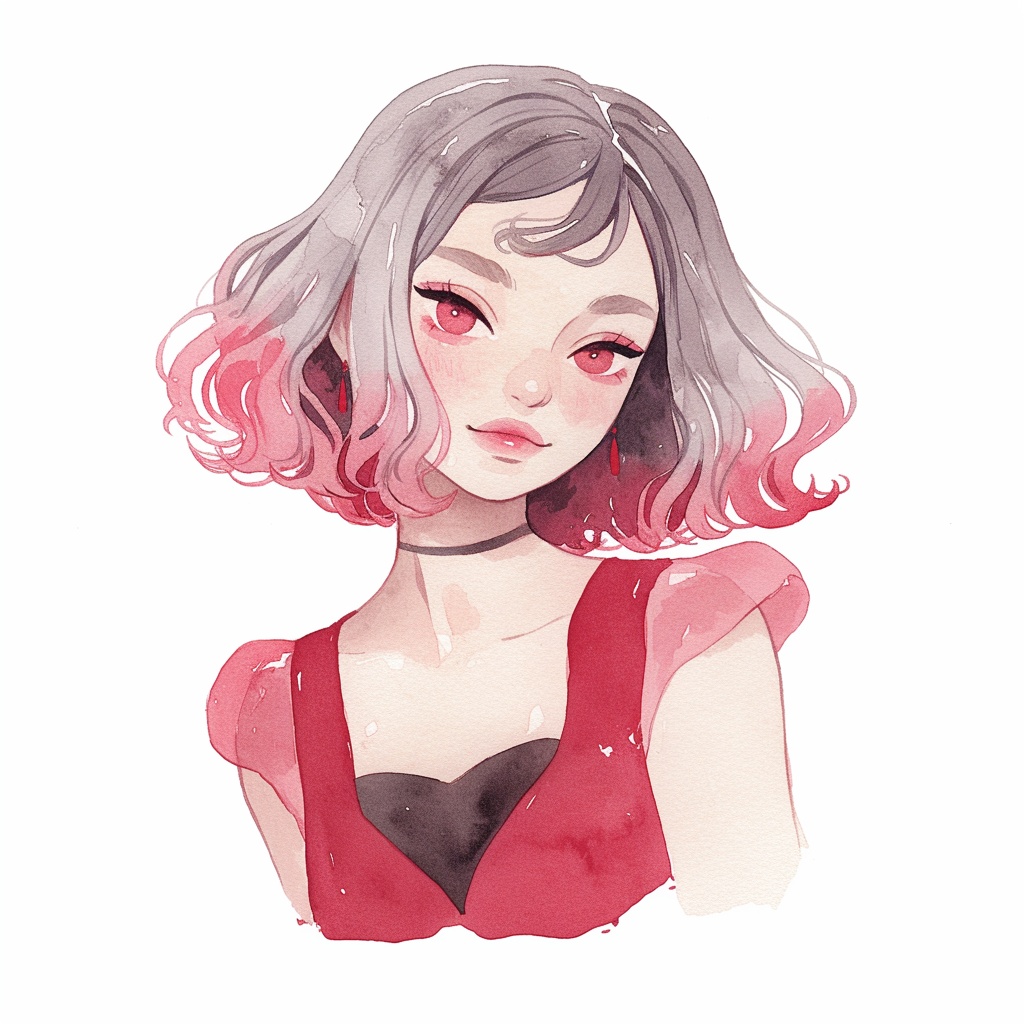 美丽的动漫女孩