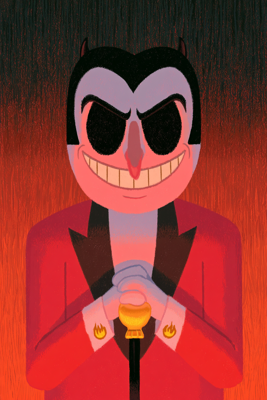Mr. Scratch Rubber-Hose Devil