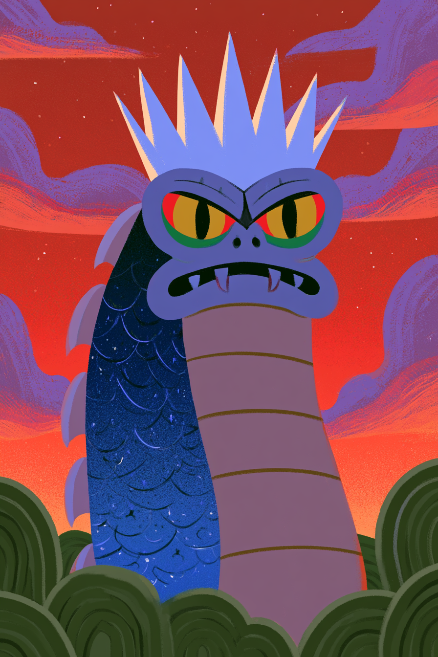 Cosmic Demon Snake King