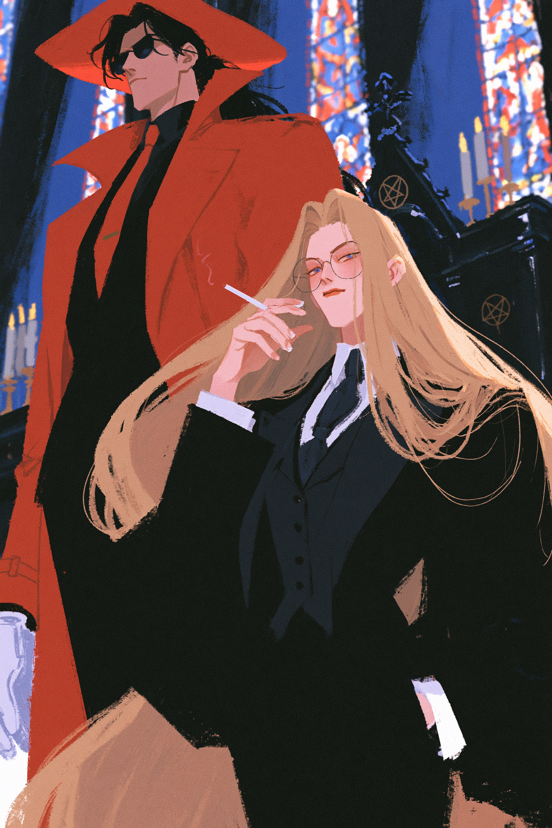Occult Heiress and Crimson Bodyguard