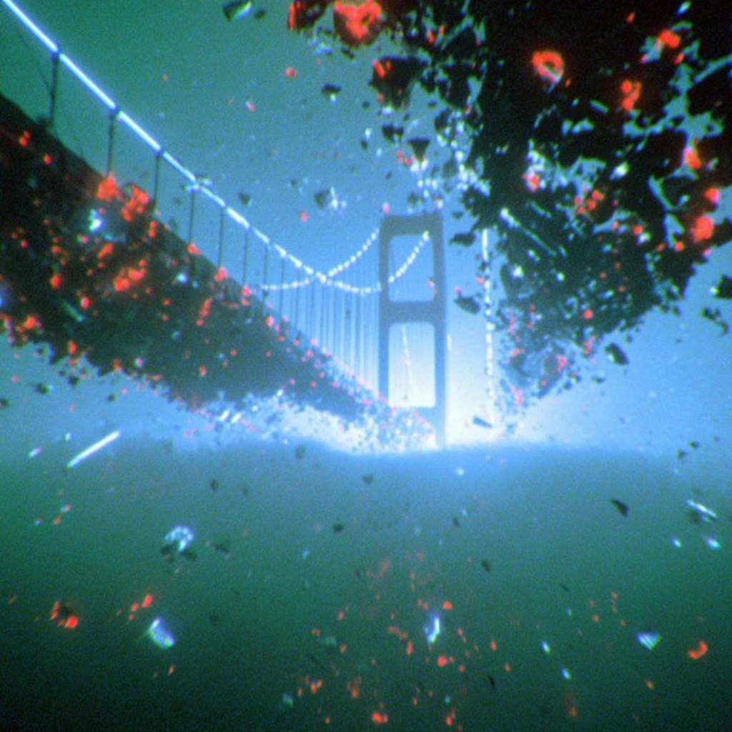 Shattered Bridge into the Storm Horizon