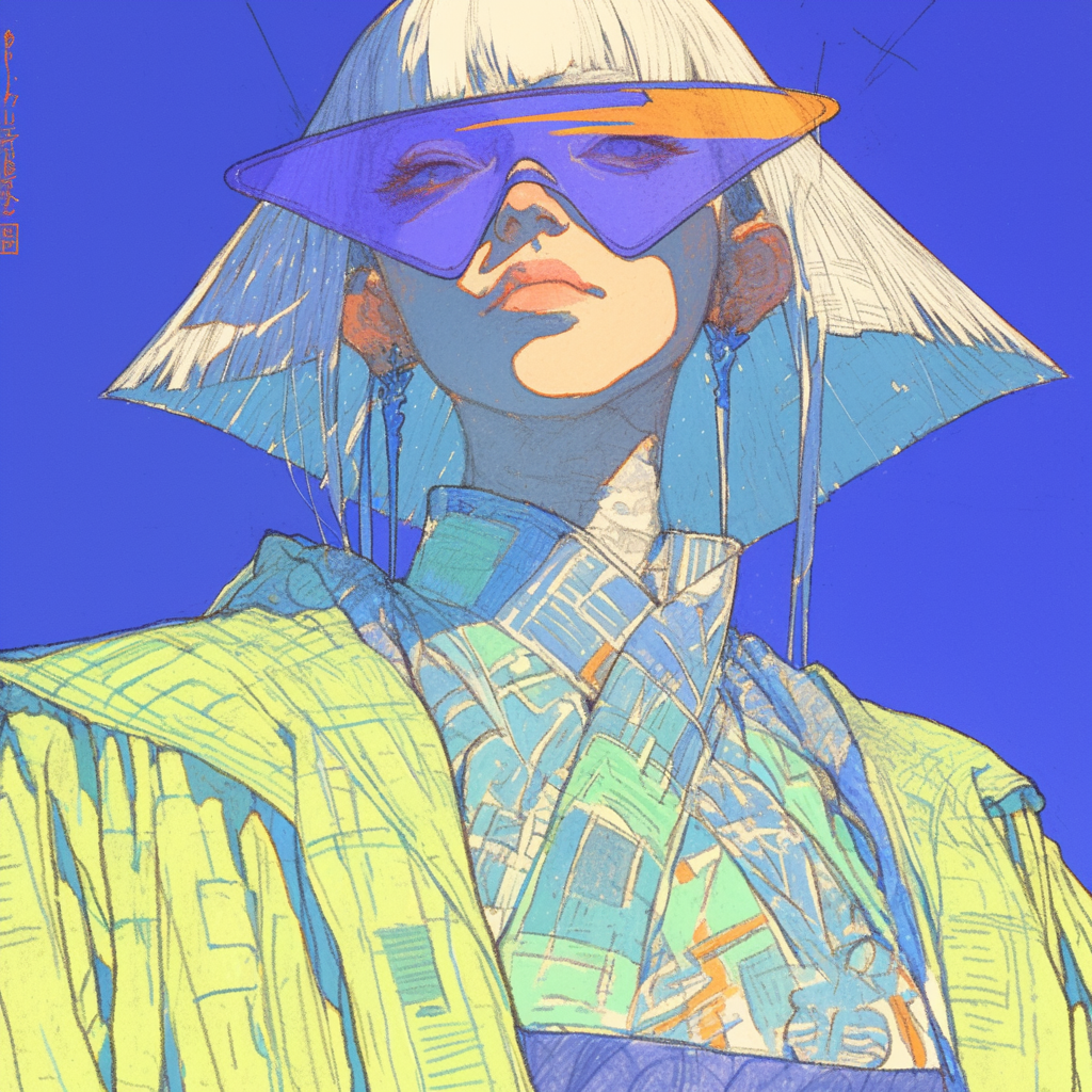 Futuristic Japanese Fashion Editorial