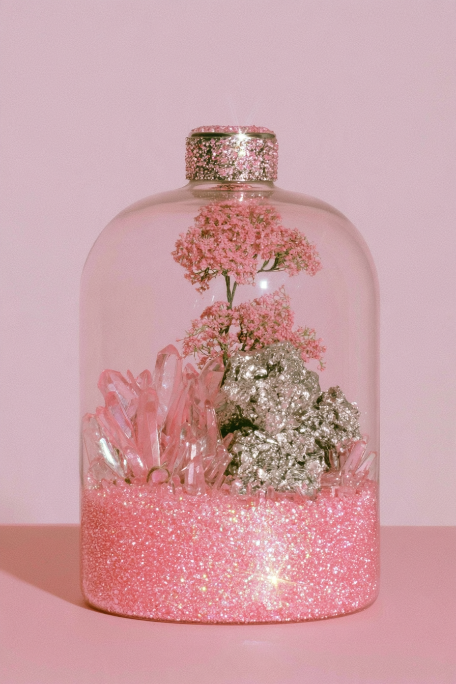 Jardín de Cristal en Miniatura Fantástico