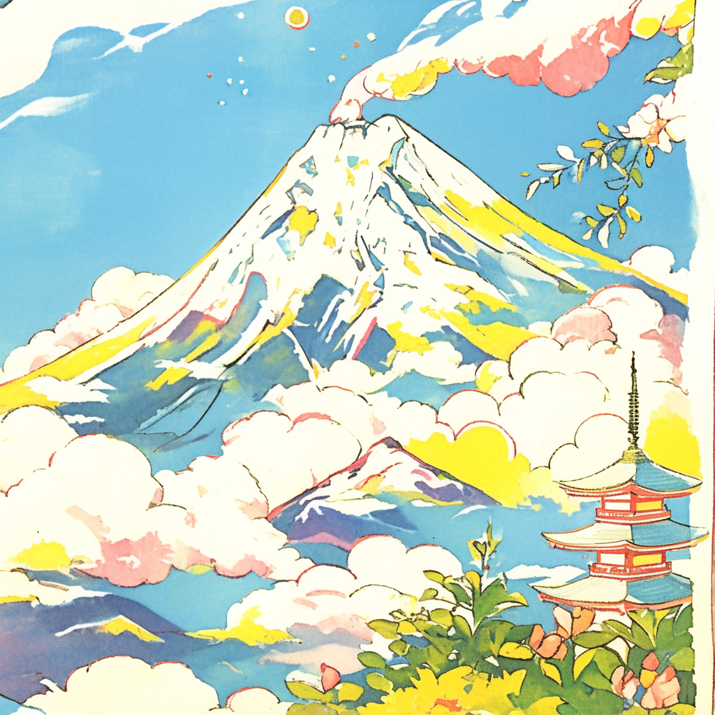 Anime Mount Fuji
