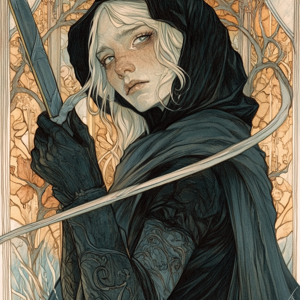 Tarot médiéval de la Mort aux couleurs d'Halloween