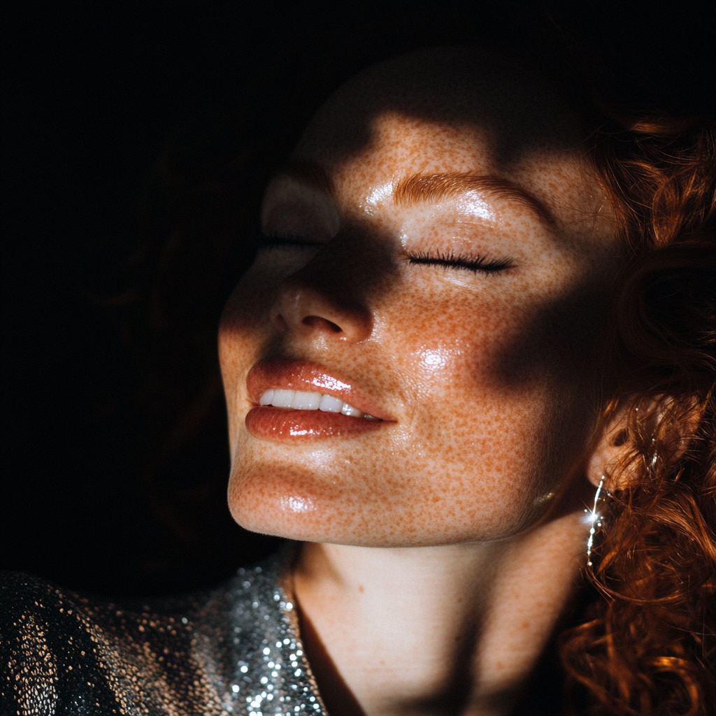 Joyful Woman Living in Love and Magic