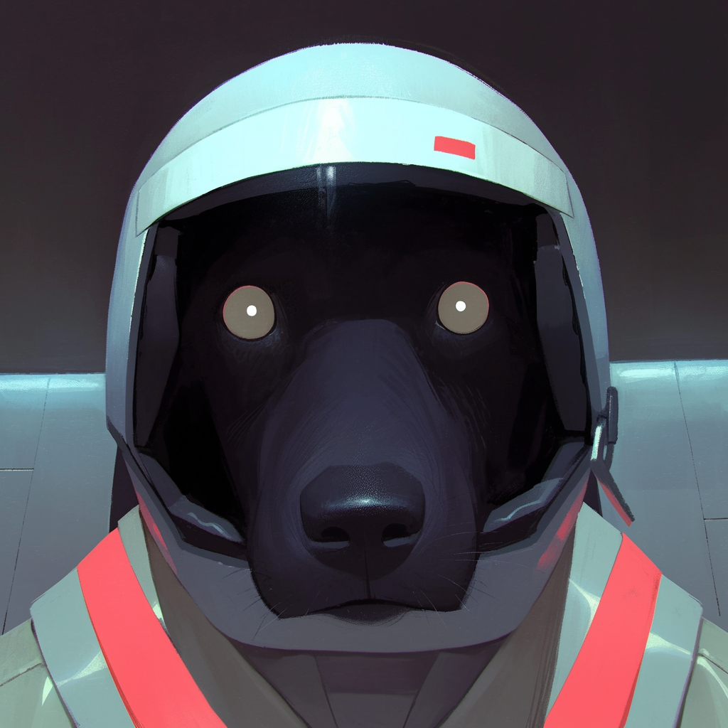 Labrador Piloting a Propeller Plane