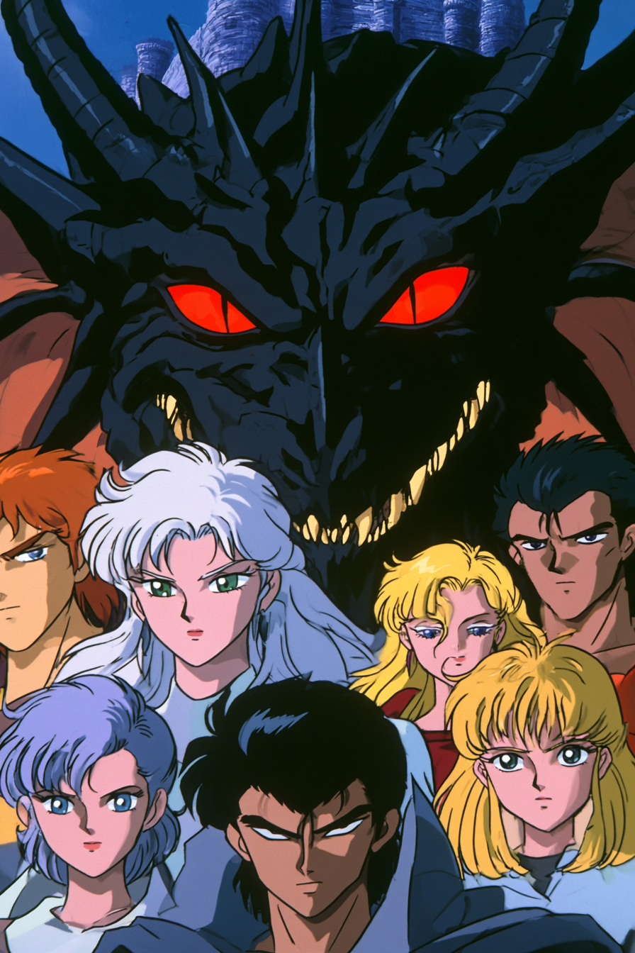 Dragon in Raw High-Definition Fantasy