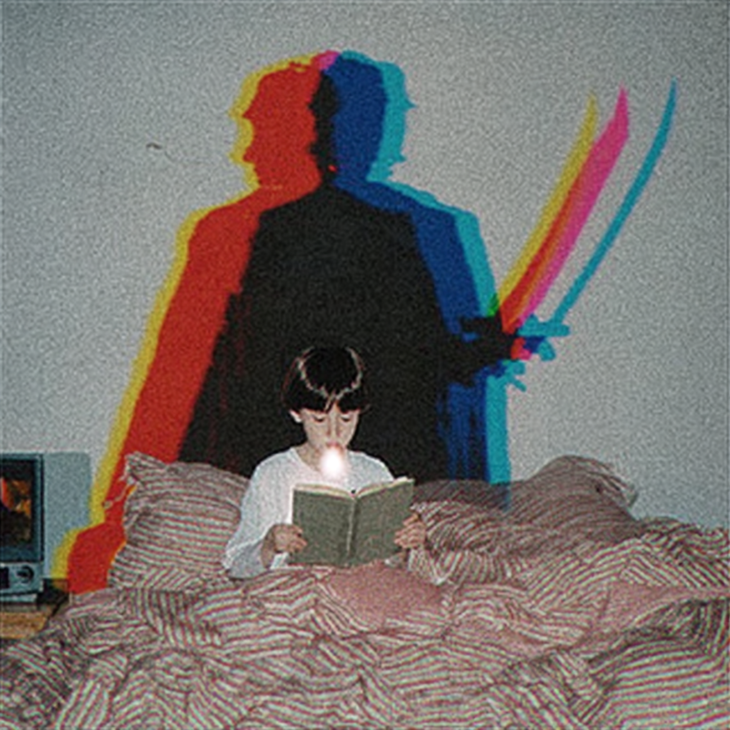 Flashlight Hero on the Bedroom Wall