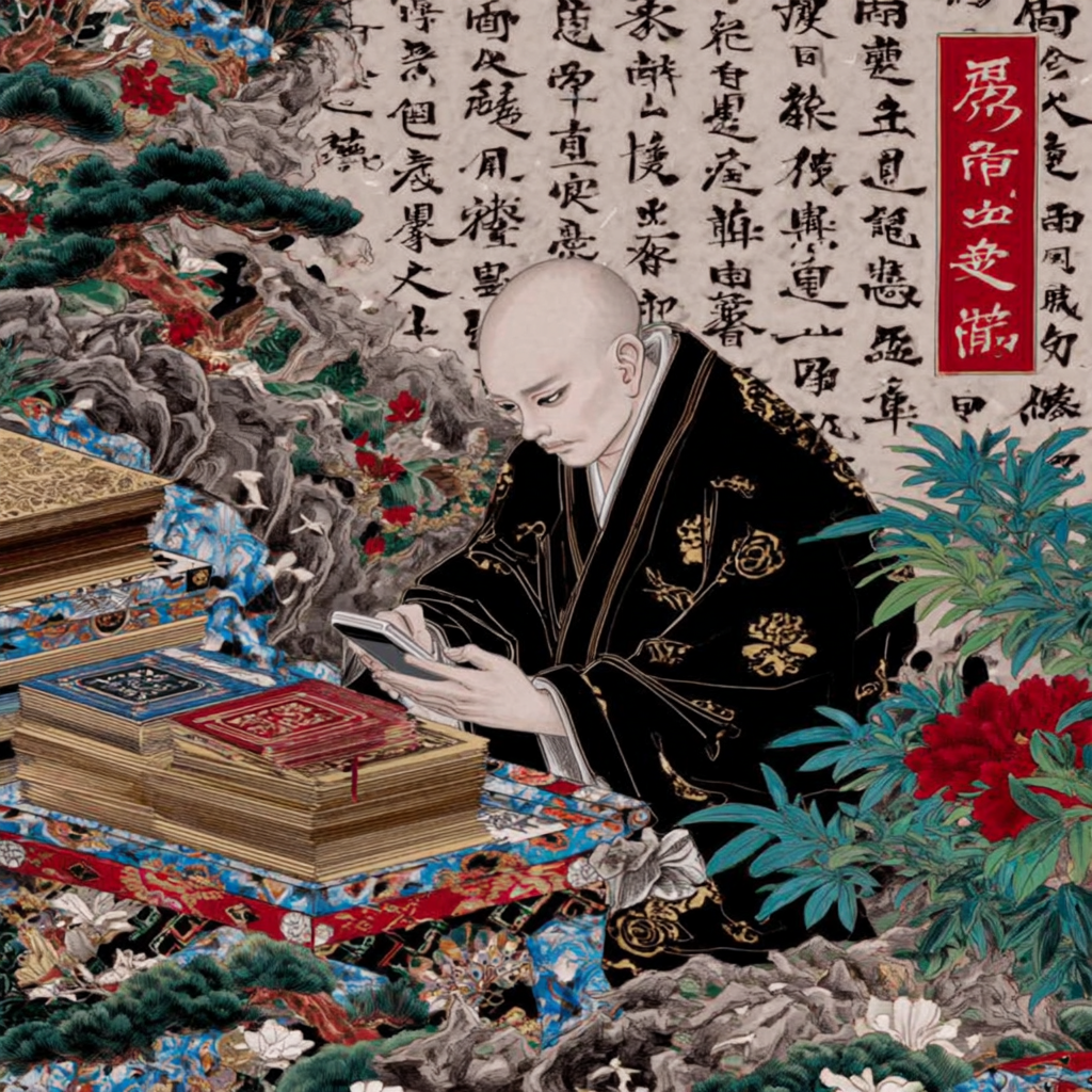 Hacker Monk in a Holographic Tea House