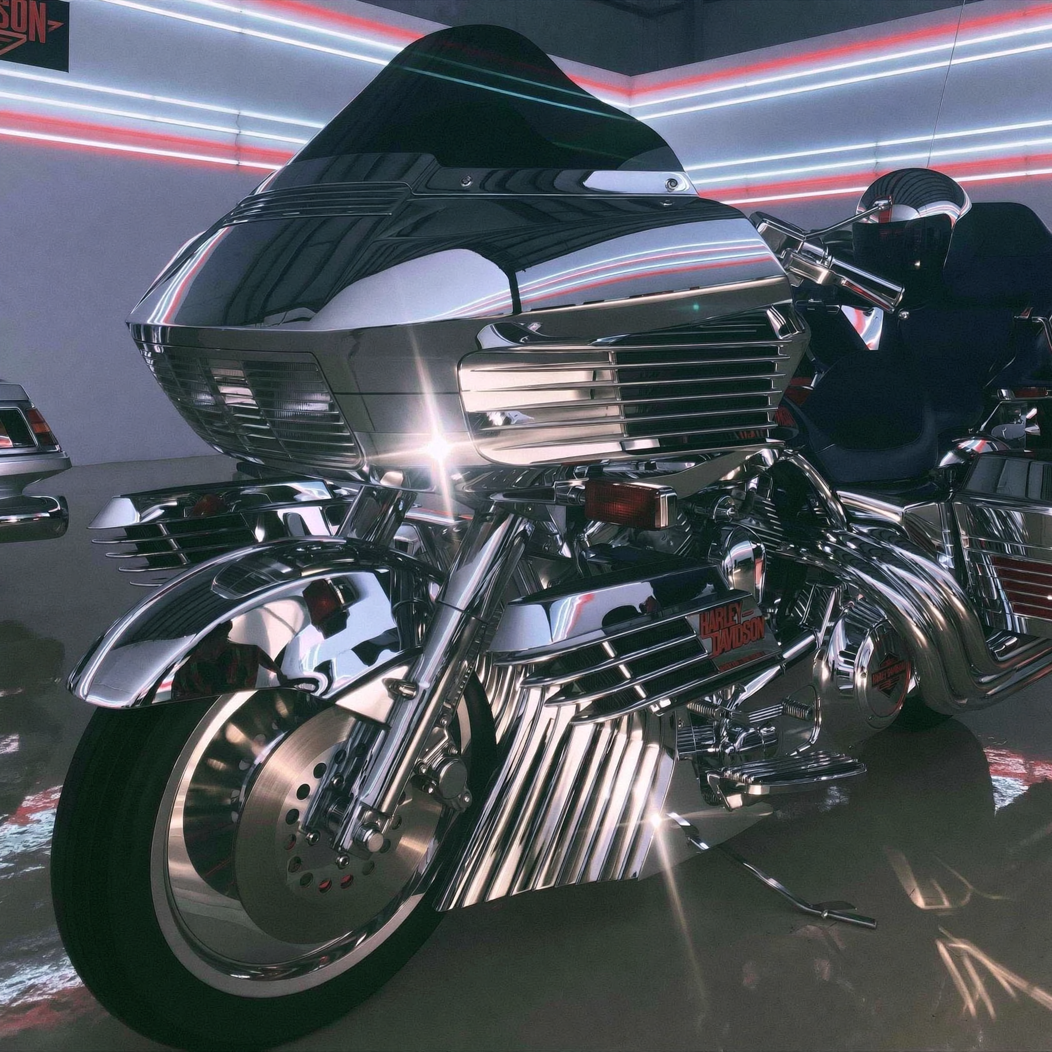 Harley-Davidson-Stilstudie