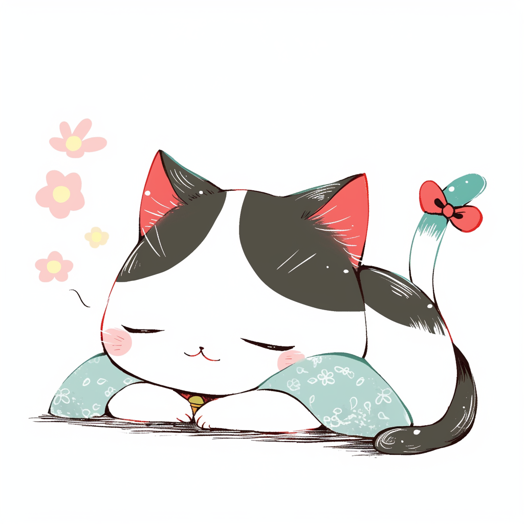 Anime Cat Style Study