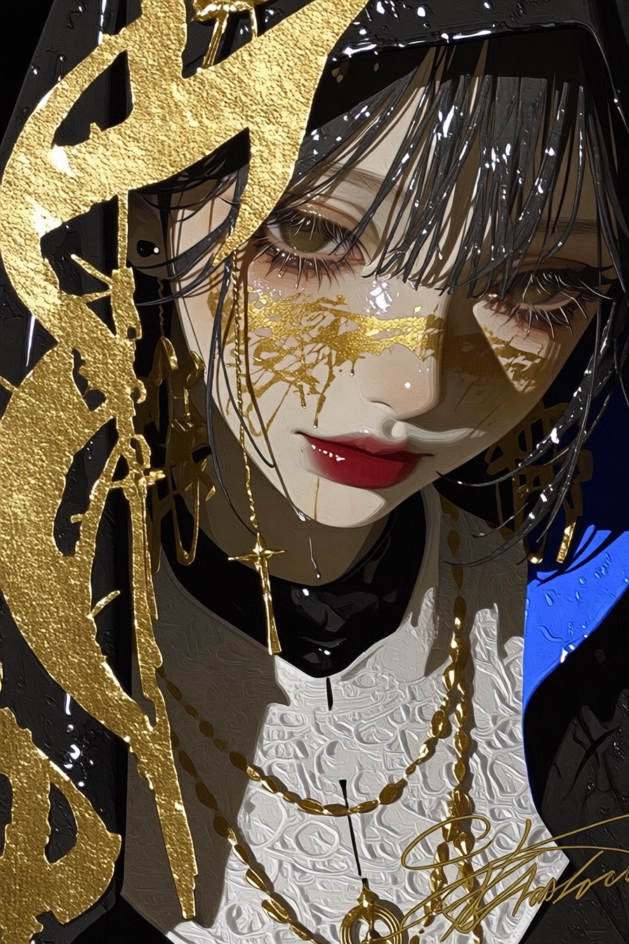 네온 고해실의 타락한 사이버펑크 수녀