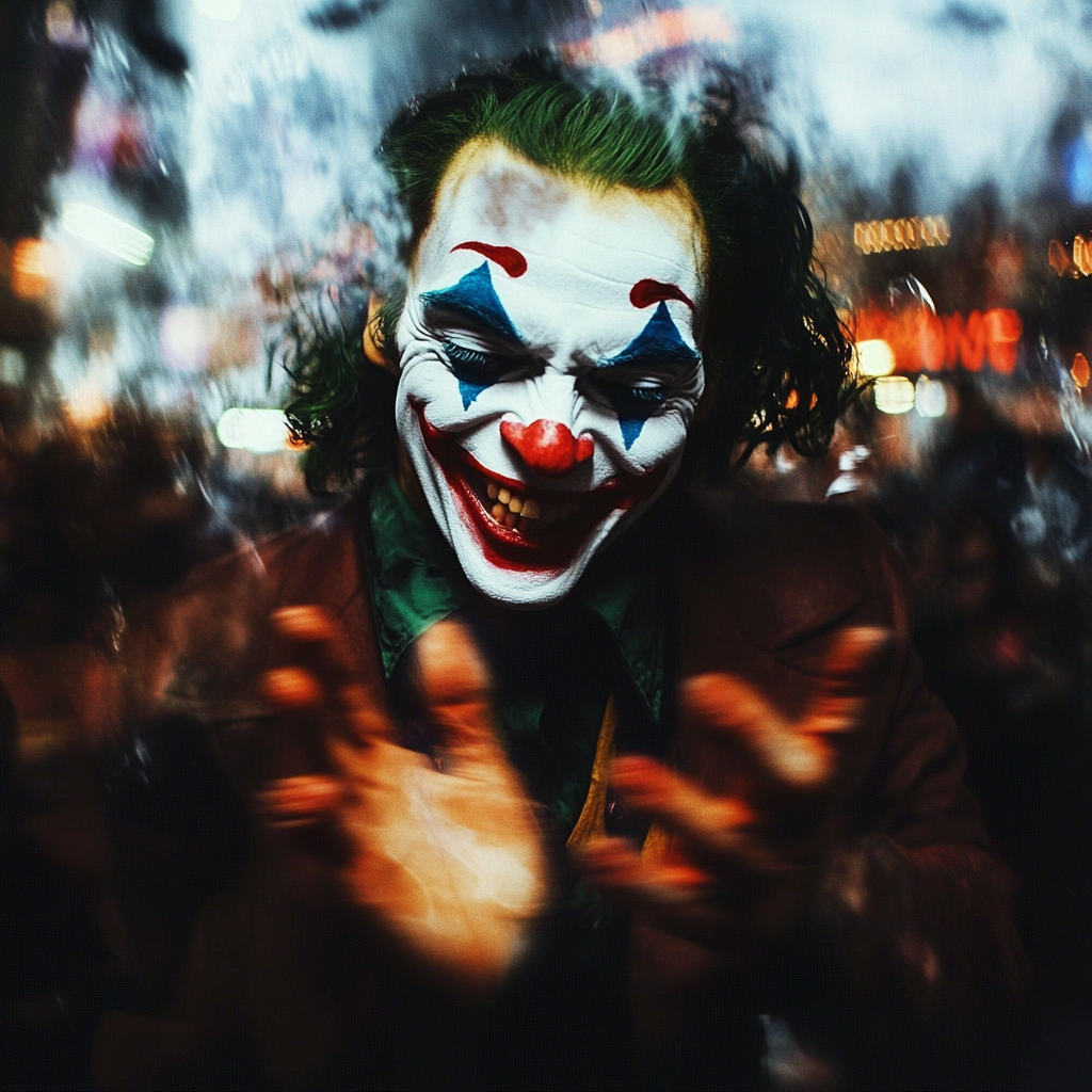 Joker’s Chaotic Dance in Times Square