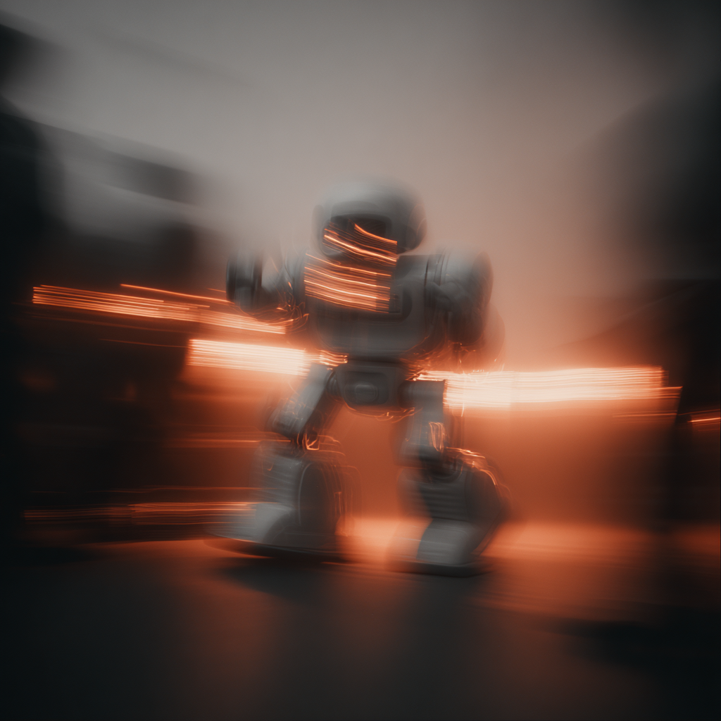 Robot Dancing Under a Strobe Light