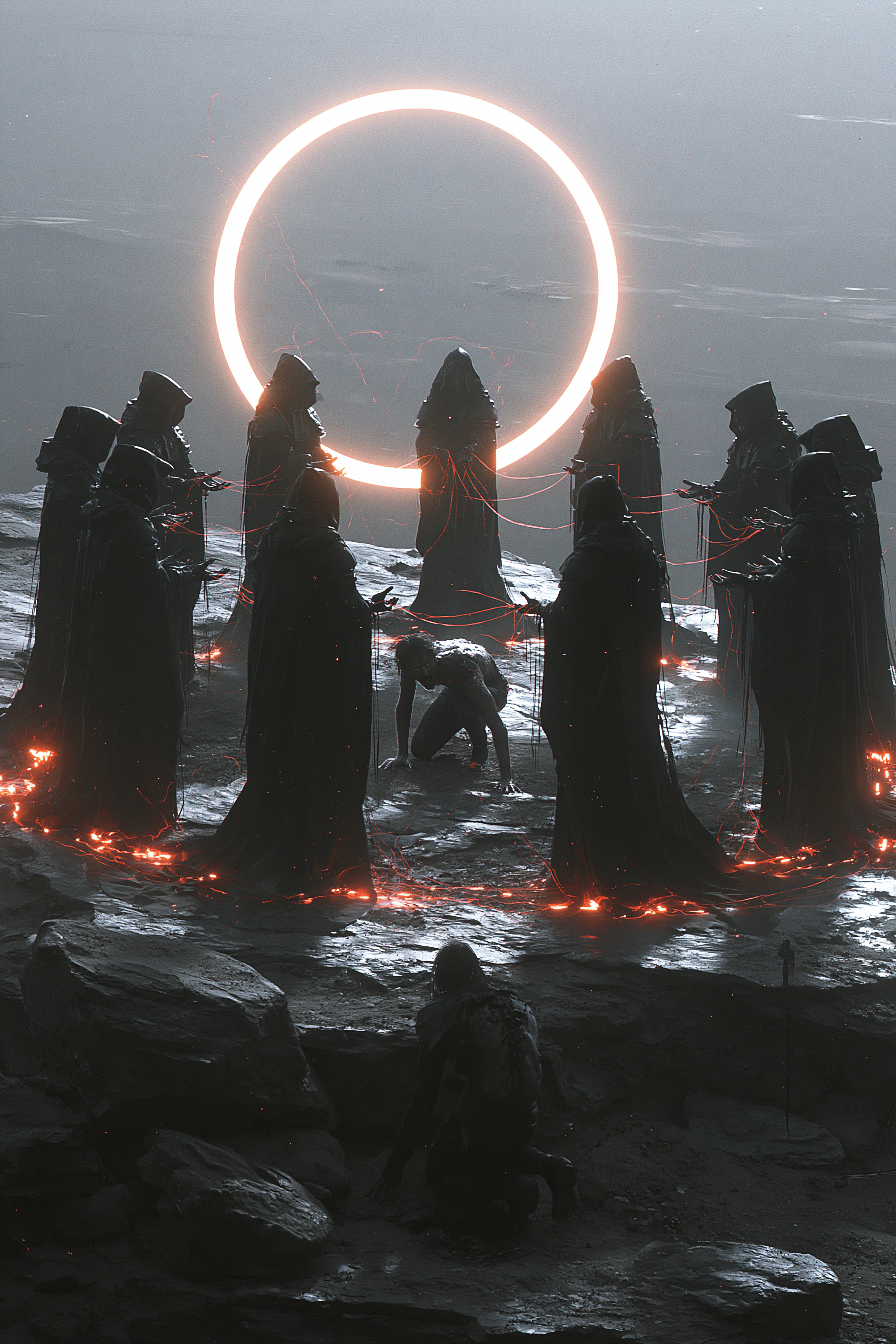 Thirteen Hooded Figures’ Red Ritual