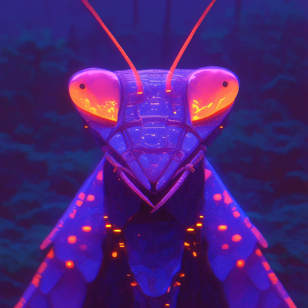 Bioluminescent Circuit Mantis