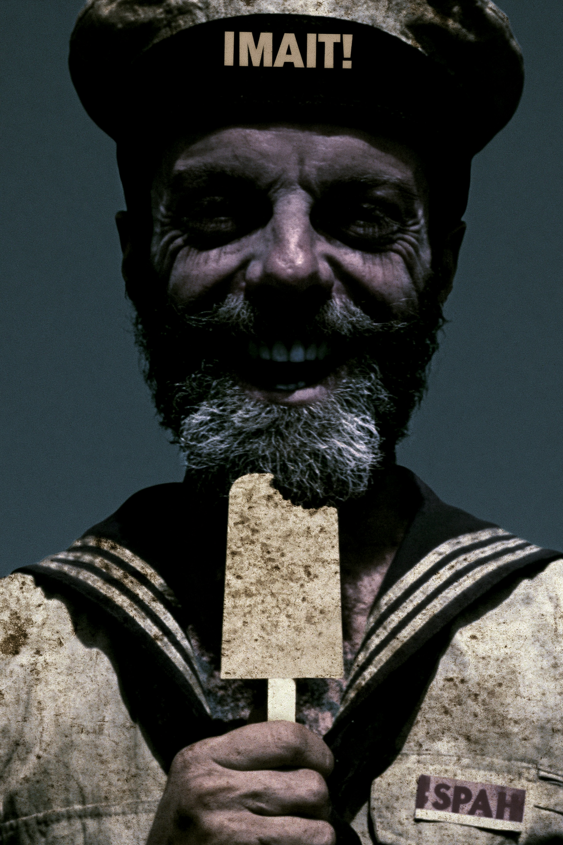 Smiling Sailor Captain with Gelato
