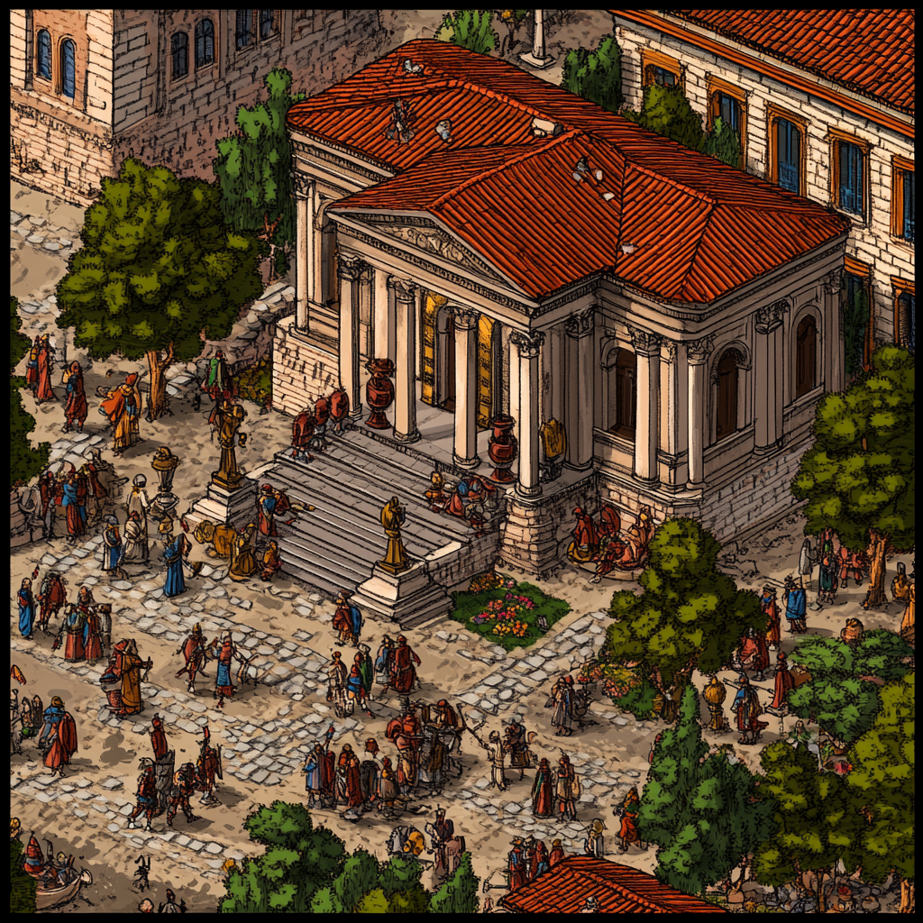 Court of Ancient Rome