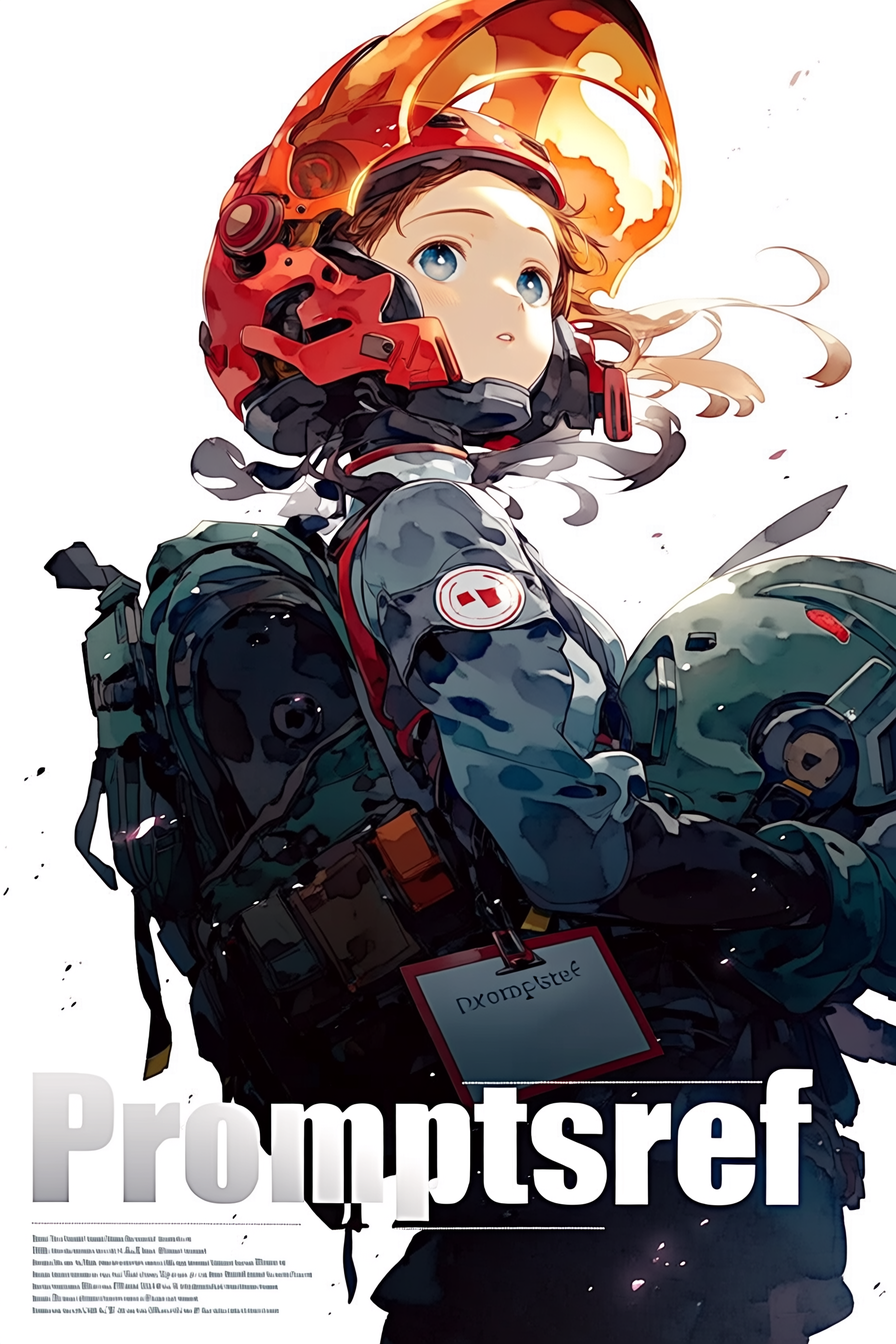 Shinji with the Eva-01 Helmet