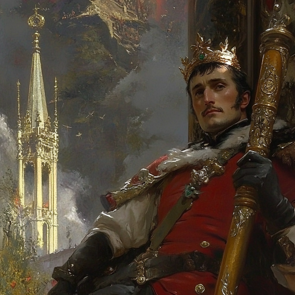 Napoleon Crowned Before the Cathedral