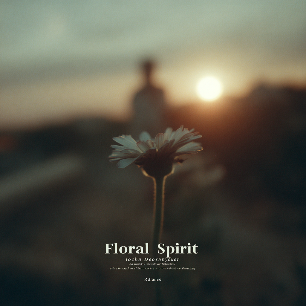 Cartel floral de boutique de verano