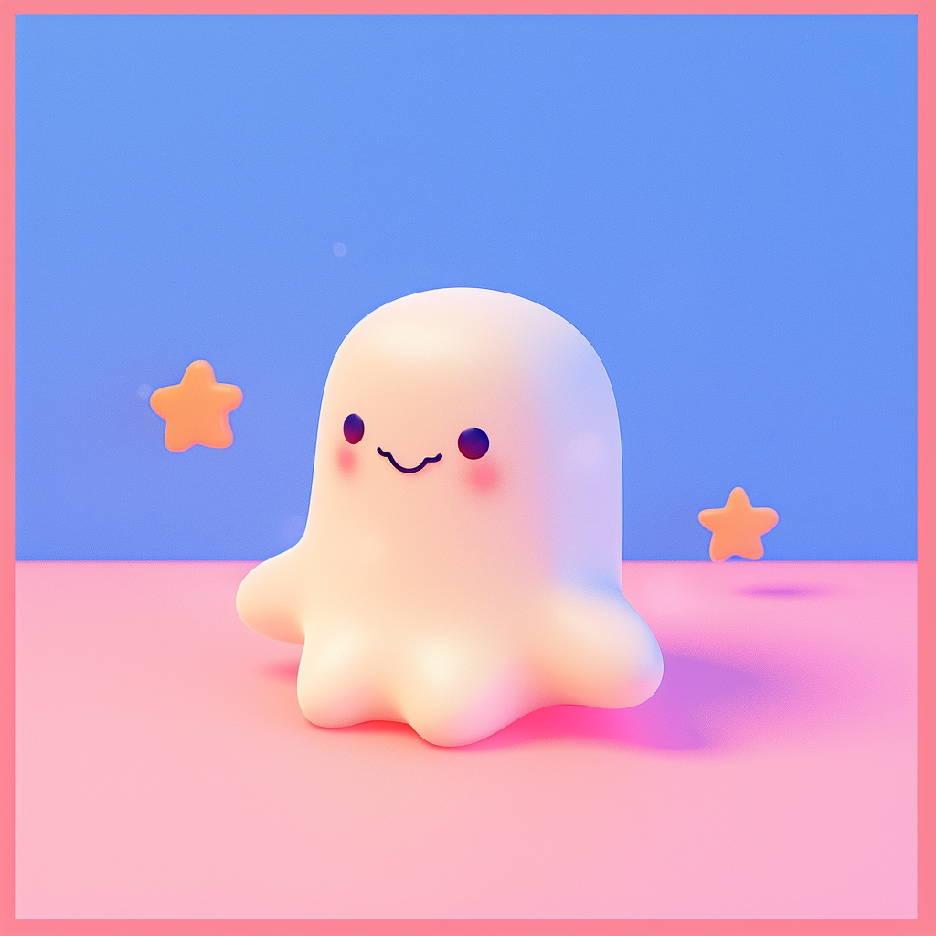 Cute Stylized Ghost