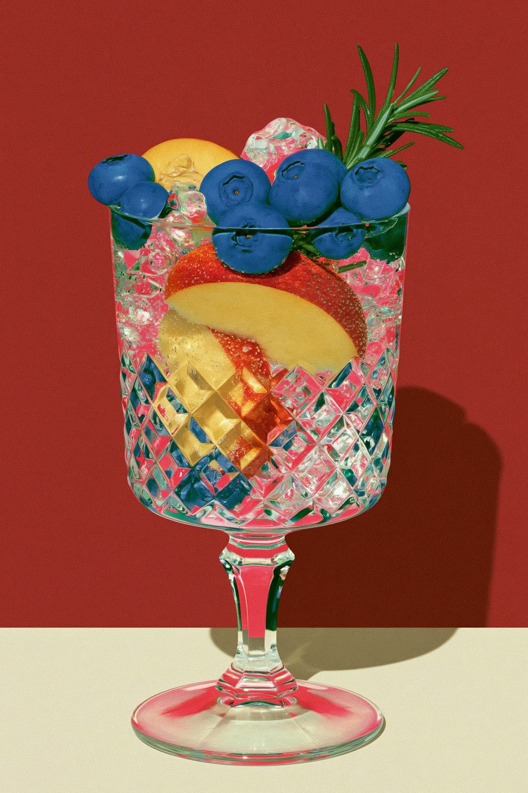 Fruit Crystal Goblet