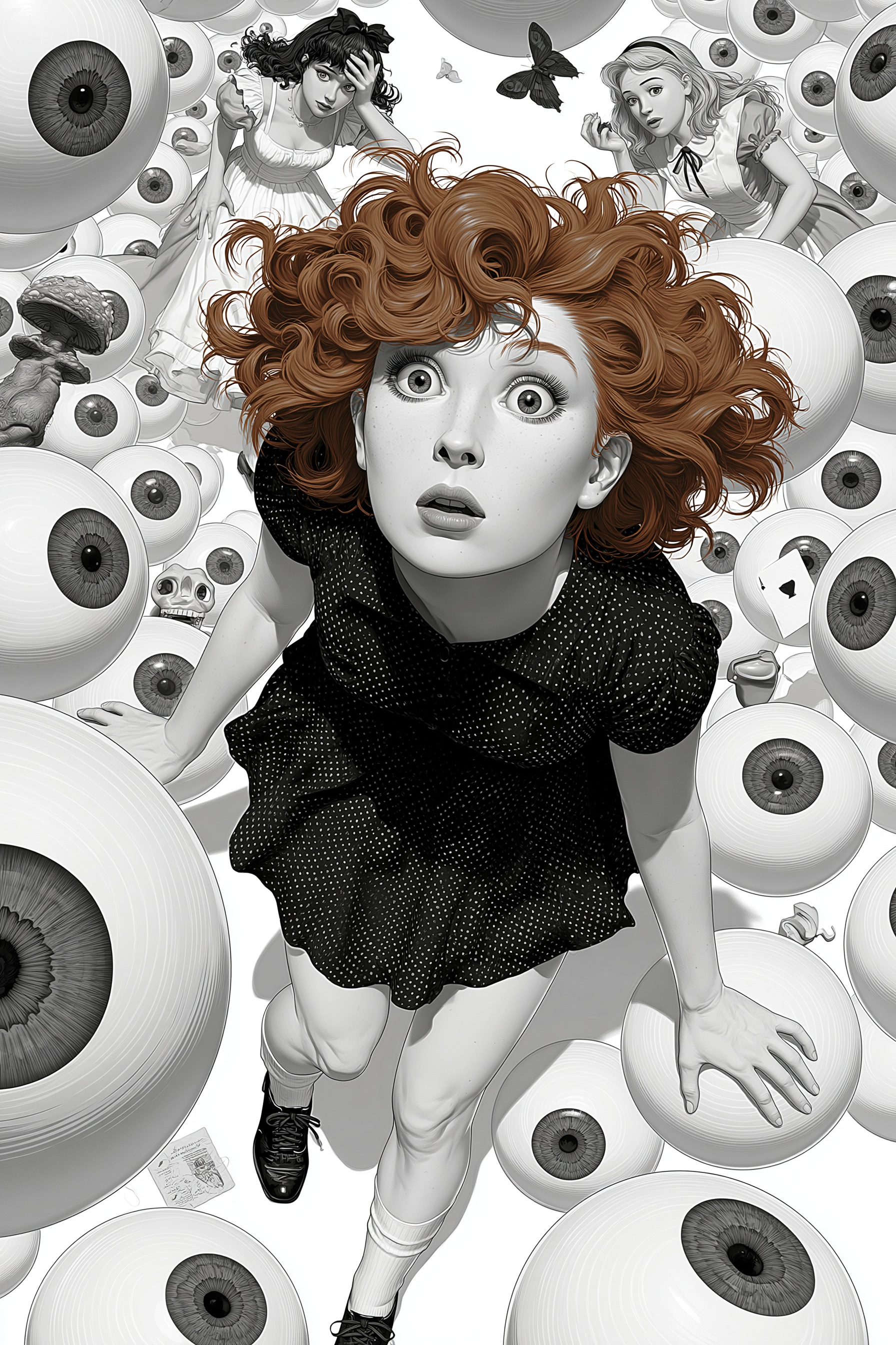 Rousse dans un rêve d'Alice